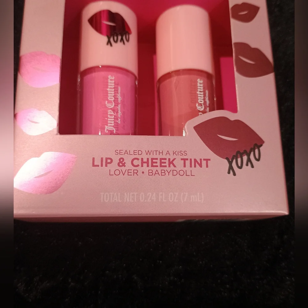 Juicy Couture Lip & Cheek Tint Duo - Lover & Babydoll 2Pk Set